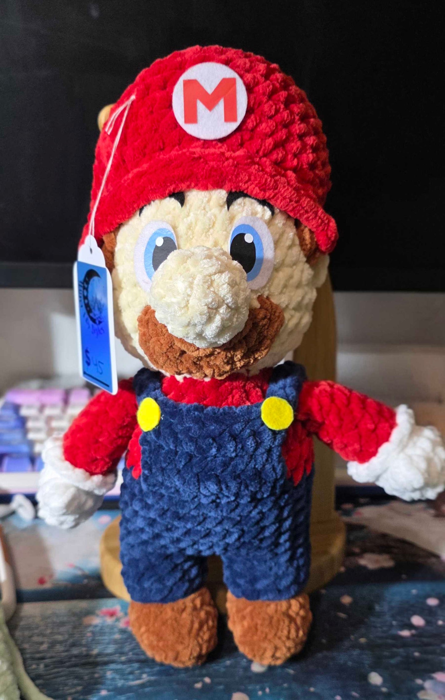 Crochet Mario