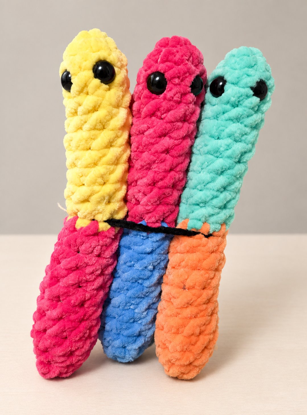 Crochet Gummy Worms