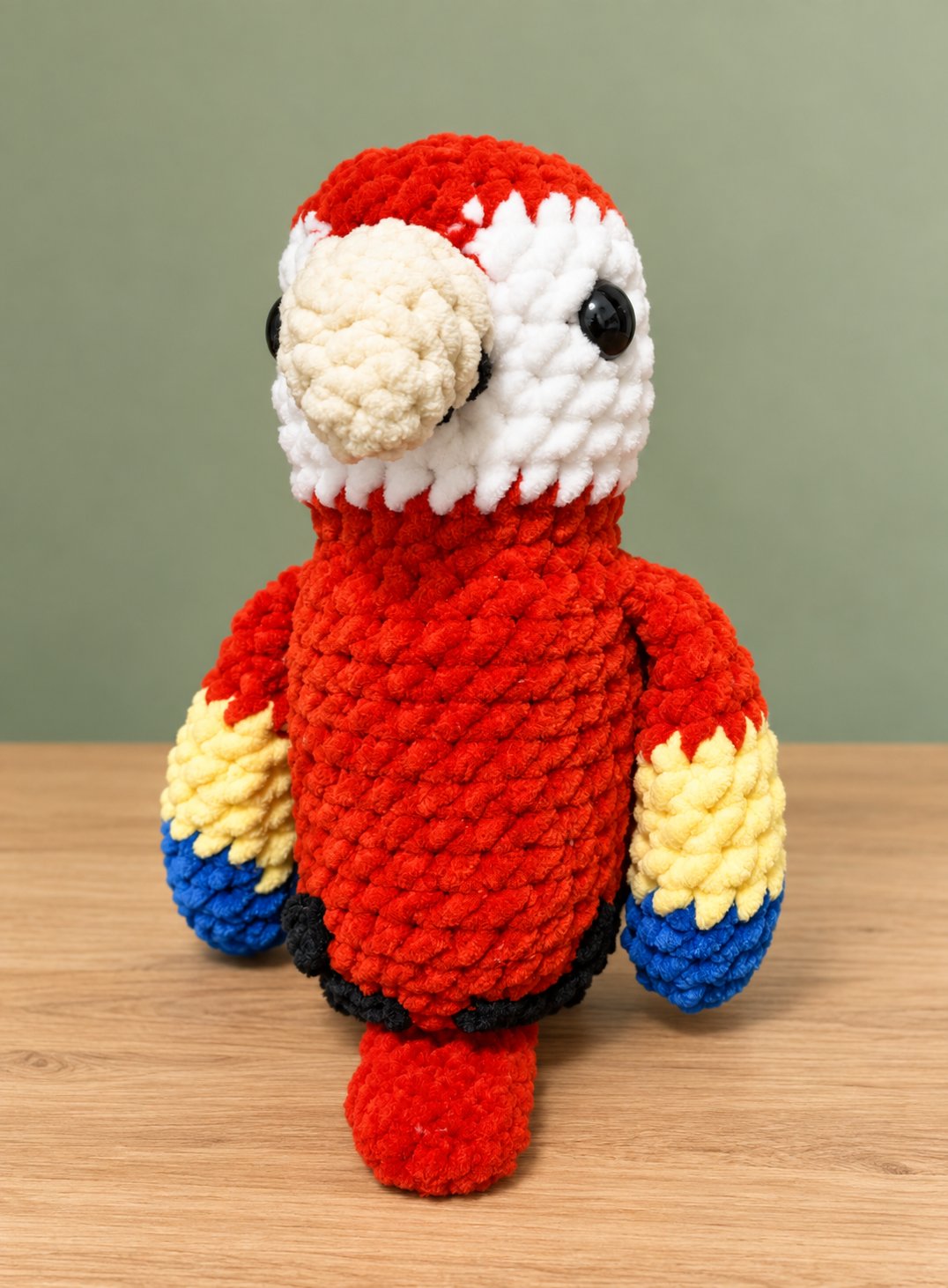 Crochet Macaw