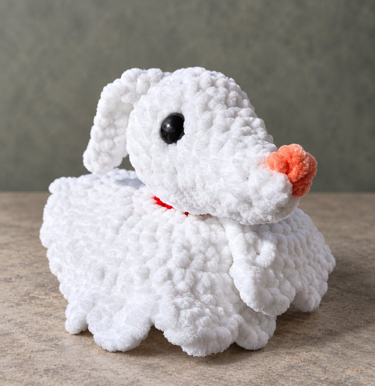 Crochet Ghost Dog