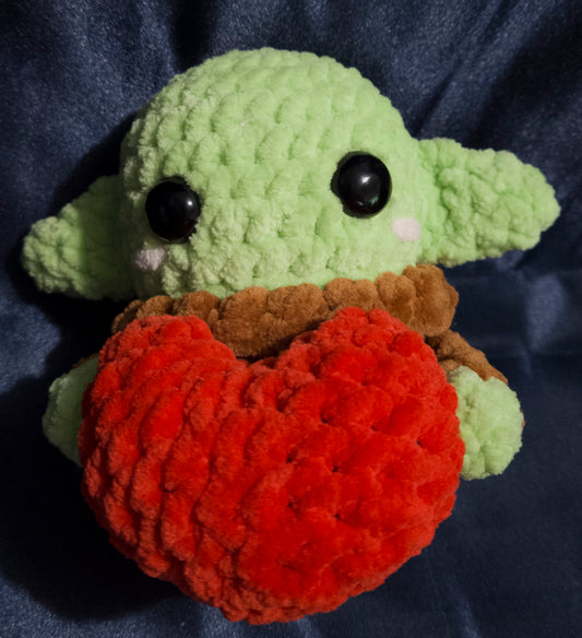 Crochet Green Alien Yoo-Da