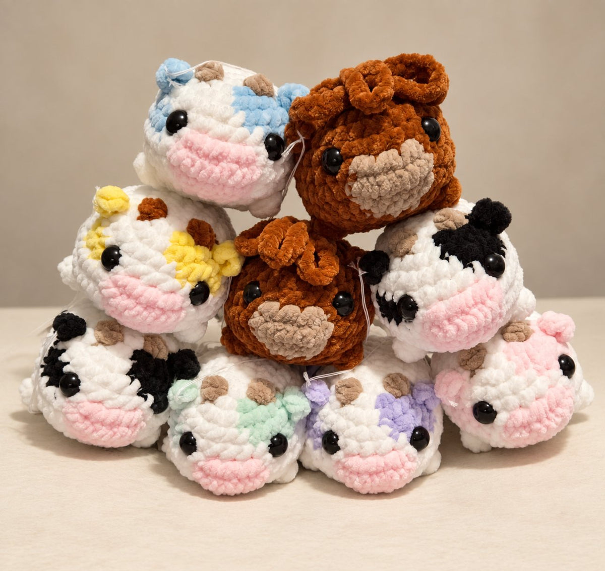 Crochet Chubby Cow