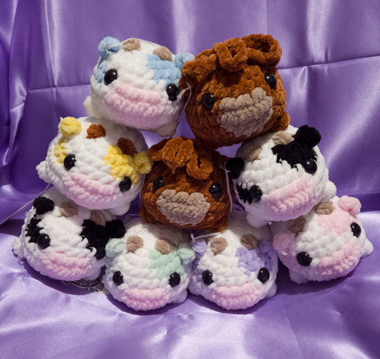 Crochet Chubby Cow