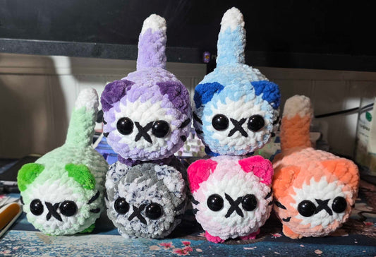 Crochet Loaf Kitties