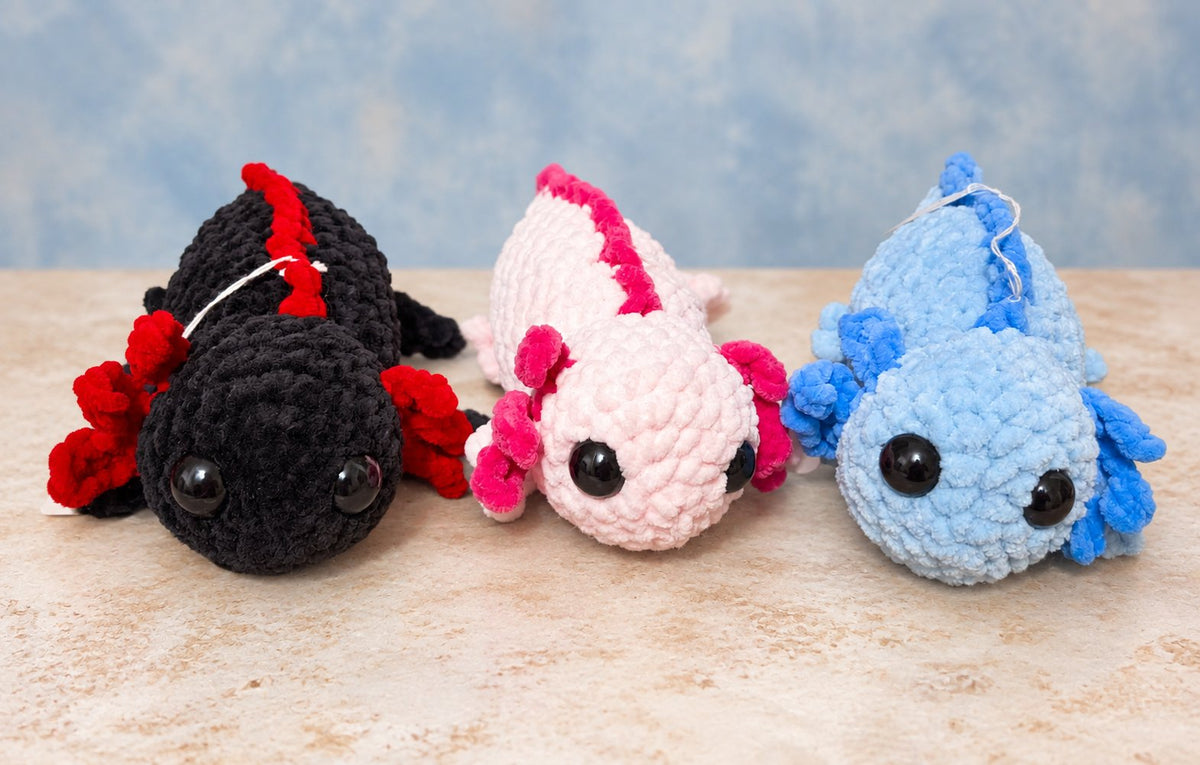 Crochet Large Axolotol