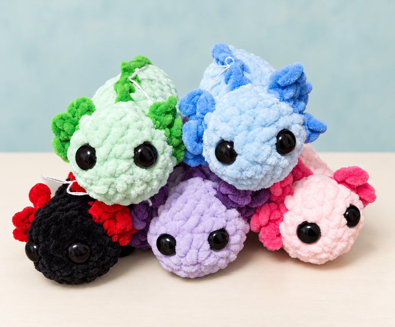 Crochet Small Axolotol
