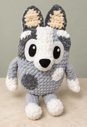 Crochet Blu-ey Heeler Dog