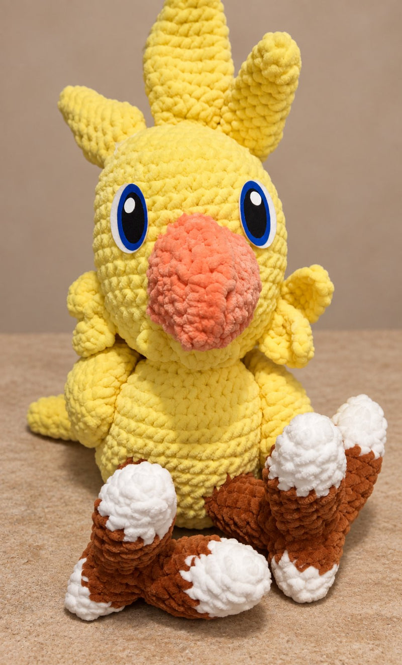 Crochet Final Fan-tasy Chocobo