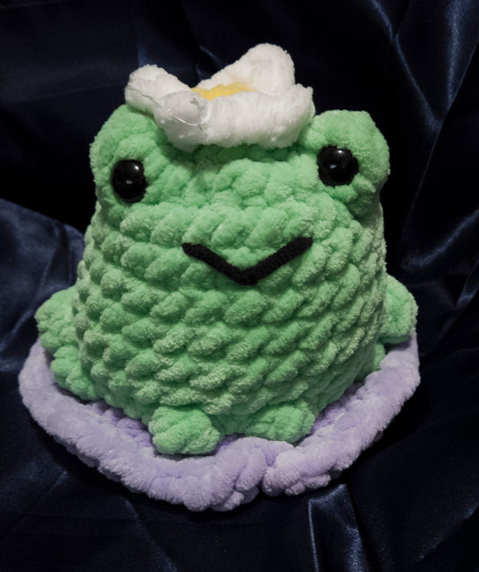 Crochet Lily Frog