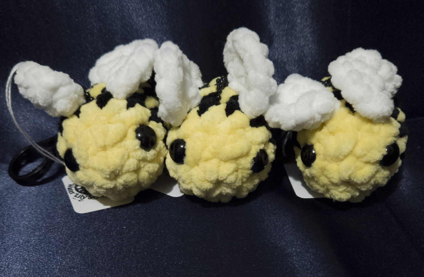 Crochet Bee Keychains