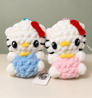 Crochet Kitty Keychains