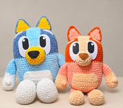 Crochet Blu-ey Heeler Dog