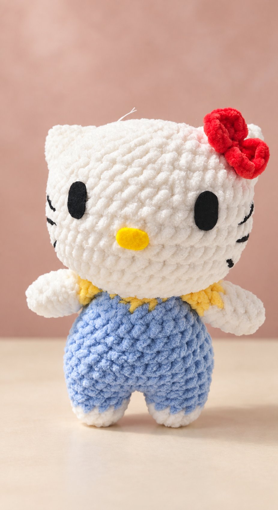 Crochet Hello Kittee and Kur-omii