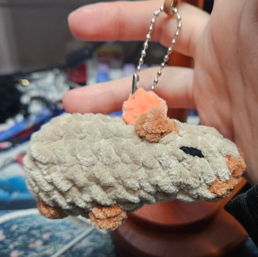 Crochet Capybara Keychain/Swing