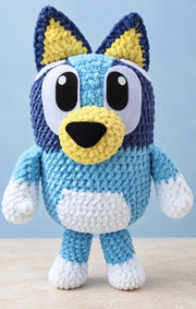 Crochet Blu-ey Heeler Dog